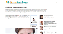 Desktop Screenshot of linsenvorteil.com